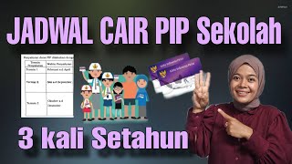 JADWAL CAIR PIP SEKOLAH 3 KALI SETAHUN [upl. by Ardaed]