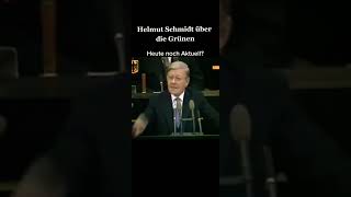 Helmut Schmidt über die Grünen [upl. by Jany]