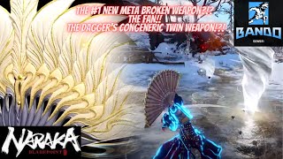 REACTION The 1 NEW META Broken WEAPON THE FAN The Dagger Congeneric Weapon [upl. by Rim]