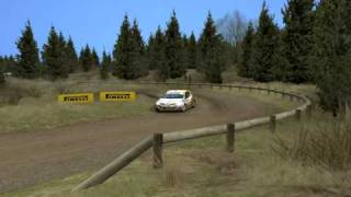 RSRBR 2010 Test Pack R3 Car Renault Clio R3 Normal Mod England Falstone Gravel [upl. by Niffirg875]