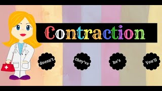 Contractions Definition and Examples  Contractions in English Grammar  Contractions list [upl. by Revart]