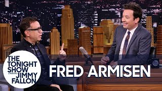 Fred Armisen and Jimmy Have a Nonsense Interview [upl. by Leasi602]