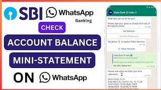 How to register  sbi whatsapp banking  sbi whatsapp banking use kaise kare  sbi whatsapp activate [upl. by Nosemyaj291]