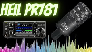 Icom 7300 Heil PR781 Microphone Review amp Settings [upl. by Chemush]