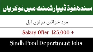 Food Department Sindh Jobs 2024  Latest Jobs in Sindh Apply Online  New Govt Jobs 2024  Sindh Job [upl. by Lambrecht]