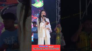 Monero Hause Pindhilong Patani ll Koch Rajbongshi Song by Melina Rai ll Nepali Singer shortvideo [upl. by Retxed]