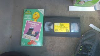 My Sesame Street Home Video  Learning About Letters 1986 VHS Full Video [upl. by Leona265]