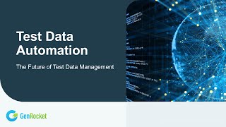 GenRocket Test Data Automation Platform [upl. by Marlena]