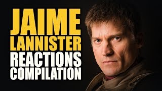 Game of Thrones JAIME LANNISTER Reactions Compilation [upl. by Bigelow]