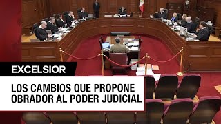 ¿En qué consiste la reforma al Poder Judicial de López Obrador [upl. by Eytteb]