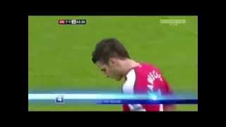 Cesc Fabregas  Solo Goal  Arsenal vs Tottenham [upl. by Seldun]