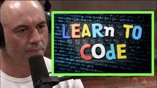 The quotLearn to Codequot Meme Controversy  Joe Rogan amp Tim Pool [upl. by Trefor]