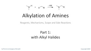 Alkylation of Amines Part 1 with Alkyl Halides [upl. by Sivartal]