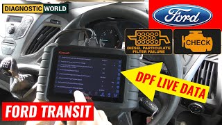 Ford Transit DPF Live Data How To Check amp View [upl. by Maloney]