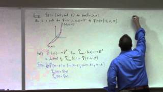 Multivariate Calculus Lecture 43 paths curves reparametrization arclength [upl. by Richardson717]