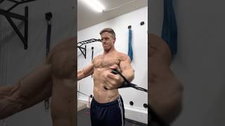 Build your Pecs Arms and Six Pack with Resistance Bands bodybuilding physique [upl. by Angela]