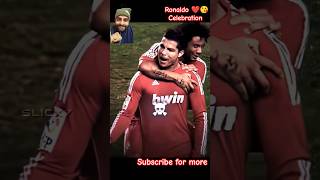 Ronaldo celebration goal  Siuu agressive ❤️​ realmadrid​ celebration​ goal​​ fyp​ viral​ [upl. by Iney967]