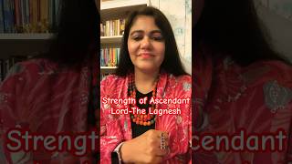 ascendant lord 🌹strong strength uplifting astrology tidbits [upl. by Notsirt]