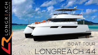 LR EP3 Longreach 44 long range power catamaran [upl. by Annaitsirhc663]