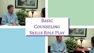 How to Do Basic Counseling Skills Role Play [upl. by Asilenna]