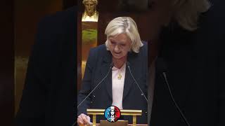 MARINE LE PEN EXPLOSE LE GOUVERNEMENT [upl. by Quentin]