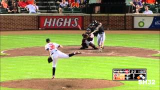 Ryan Flaherty  Baltimore Orioles Rookie Highlights HD [upl. by Mikiso]