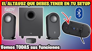 El mejor Altavoz BLUETOOTH con SUBWOOFER  Logitech Z407 [upl. by Adliwa]