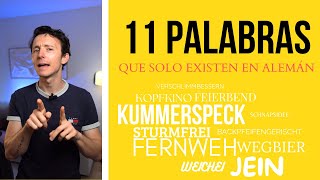 10 palabras que solo existen en alemán [upl. by Doane]