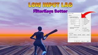 Fortnite Input Delay Fix FilterKeys Setter Tutorial  Chapter 5 Season 1 [upl. by Cash872]