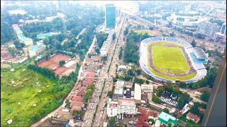 Exploring Addis Ababa City from 48th Floor of Commercial Bank of Ethiopia🧿 explore raghavstar [upl. by Zenger]