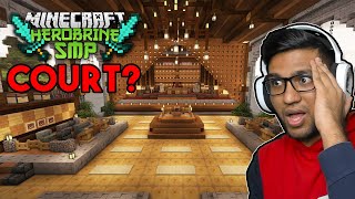 COURT HEARING IN HEROBRINE SMP LIVE [upl. by Aletsirc362]