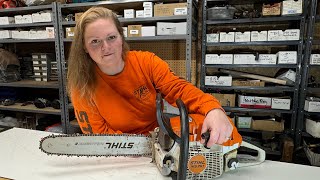 Stihl MS261 Chainsaw Customer says WILL NOT START Why Come along [upl. by Fernando]