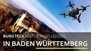 Burg Teck  Sehenswürdigkeiten in Baden Württemberg  Dji Fpv Cinematic Sport Mode [upl. by Iris]