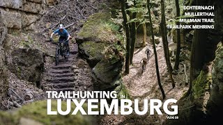 Trailhunten in Luxemburg en Trailpark Mehring  MTB Challenge [upl. by Errised]