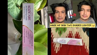 Kozicare Skin Whitening Cream Review  Non Sponsored [upl. by Gathers]