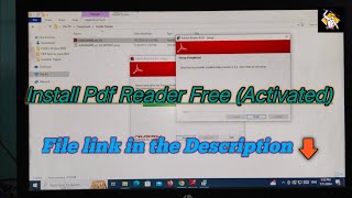 How to Install Free Pdf Reader or Adobe Reader  Free main PDF file Viewer kaise Install karen 🖥️ [upl. by Lissy14]