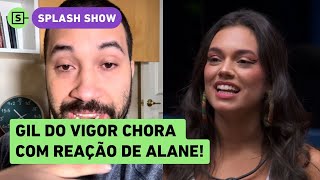 Gil do Vigor se emociona com reação de Alane à eliminação do BBB 24 [upl. by Kathy]