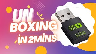 AUSHA WiFi Adapter 5GHz 2mins Unboxing [upl. by Dulla900]