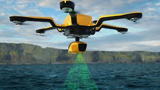 YellowScan Navigator Bathymetric amp topographic LiDAR solution for UAVs [upl. by Gorton238]