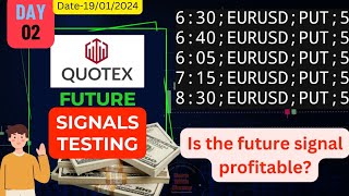 Day 2 of Quotex Advanced Signal backtesting Series  Quotex future signals Bot signals quotex [upl. by Arahs]