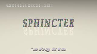 sphincter  pronunciation  Examples in sentences and phrases [upl. by Garland]