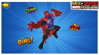 Marvel Super Hero Mashers Spiderman Ironman Hulk [upl. by Kalle712]