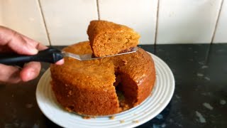 Jaggery cake recipeEasy To Make Without a oven  love cooking 4 fam [upl. by Bremen688]