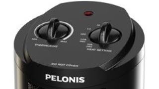 Pelonis Ceramic Tower Heater  Sound comparison to Comfort Zone  Review amp Test by Skywind007 [upl. by Wildon911]