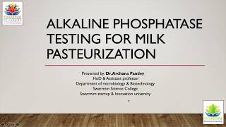 Phosphatase Test For Pasterurized Milk [upl. by Iruyas]