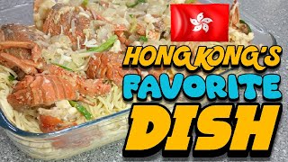 Cheese Lobster Longevity Noodles 芝士龍蝦伊麵 Hong Kong Recipe cooking [upl. by Naga493]