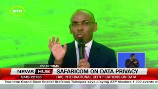 Safaricom denies claims of data sharing infringement [upl. by Ahsilahk]