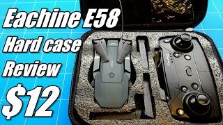 Eachine E58 Wifi FPV Drone Travel Case Upgrade With Hardshell For Emotion Mavic Clone [upl. by Redman]