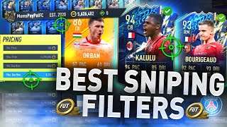 These TOTS Sniping Filters are Insaneee 😍 FIFA 22 BEST SNIPING FILTERS [upl. by Judenberg]