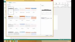 Publisher 2013  Hacer calendarios personalizados [upl. by Aikin]